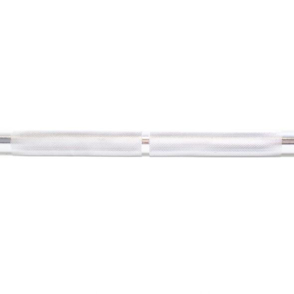 Body Power 6ft Solid Standard Bar - Fits Olympic Width Equipment - 150kg Rated