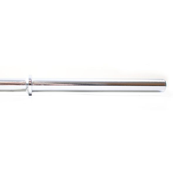 Body Power 6ft Solid Standard Bar - Fits Olympic Width Equipment - 150kg Rated