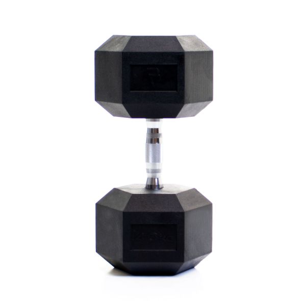 Body Power 40Kg Rubber Hex Dumbbells (x2)