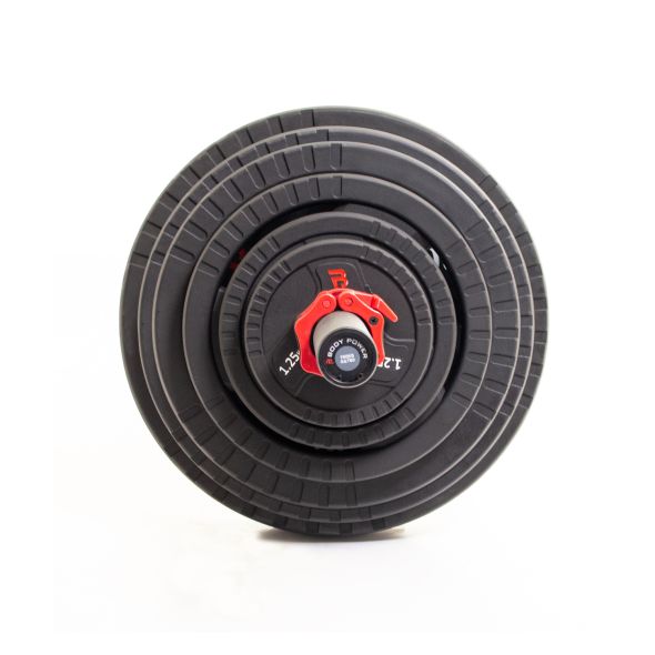 Body Power 127.5kg Urethane Prestige Plus Olympic Weight Set