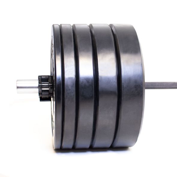 Body Power 170Kg Solid Rubber Olympic Weight Set