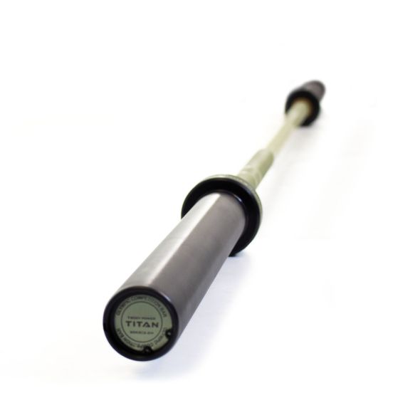 Body Power TITAN 7ft 20kg Teflon Competition Barbell - Green - 680kg Rated