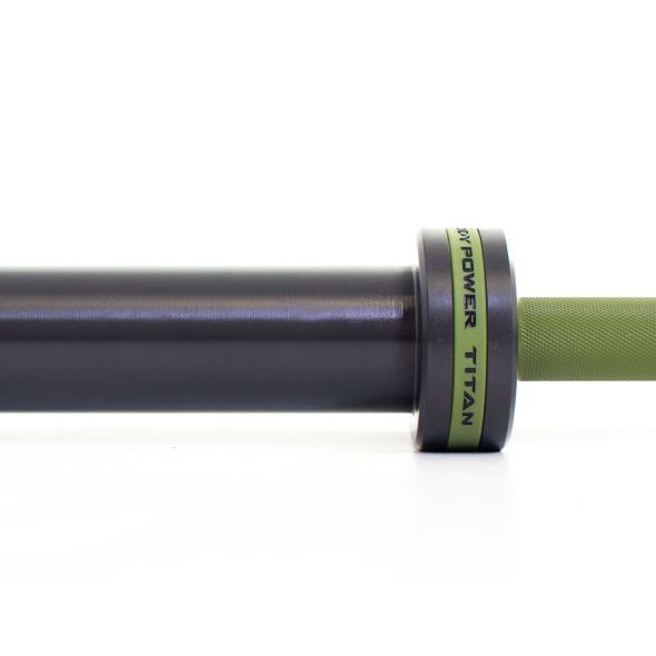 Body Power TITAN 7ft 20kg Teflon Competition Barbell - Green - 680kg Rated
