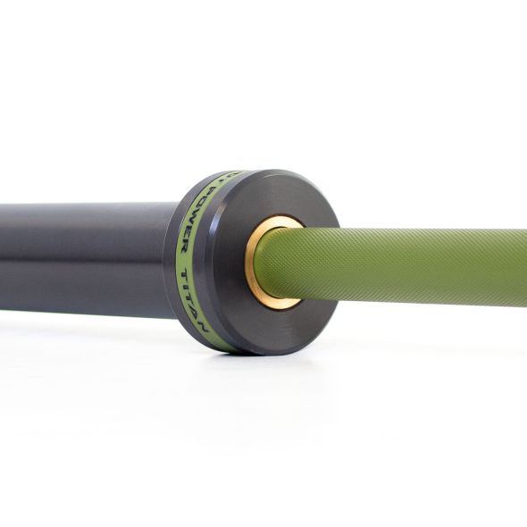 Body Power TITAN 7ft 20kg Teflon Competition Barbell - Green - 680kg Rated
