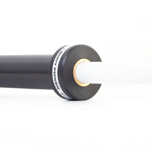 Body Power TITAN 7ft 20kg Teflon Competition Barbell - White - 680kg Rated