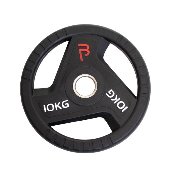 Body Power 105kg Rubber Tri-Grip Olympic Weight Set