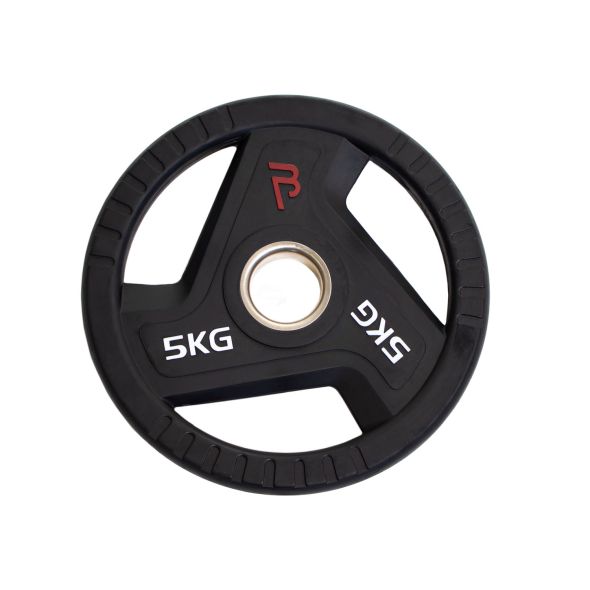 Body Power 105kg Rubber Tri-Grip Olympic Weight Set
