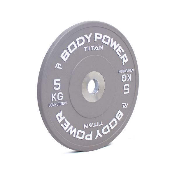 Body Power TITAN Competition Bumper Plate 5kg (x1)