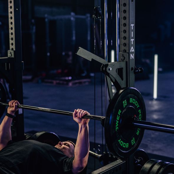 Body Power TITAN Half Rack - Upgraded
