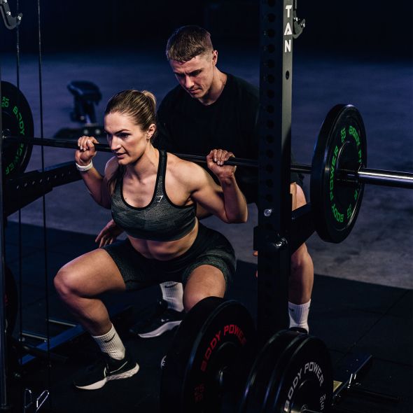 Body Power TITAN Half Rack - Upgraded