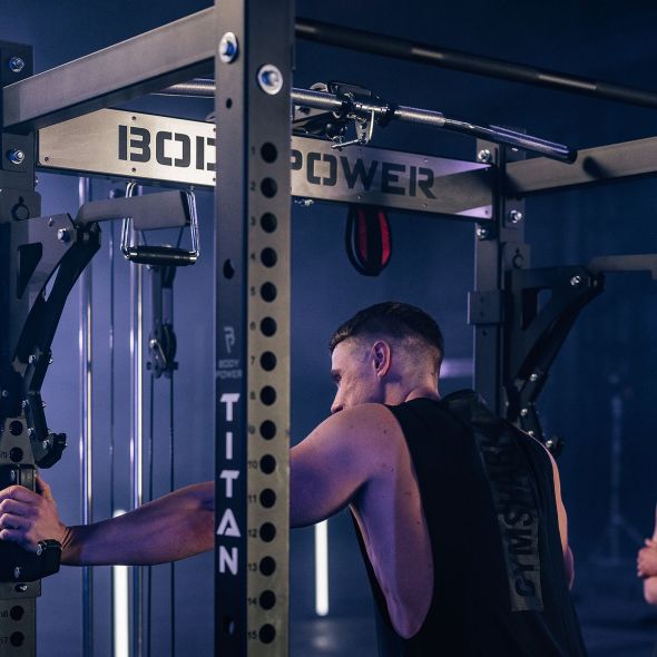Body Power TITAN Power Rack - Upgraded
