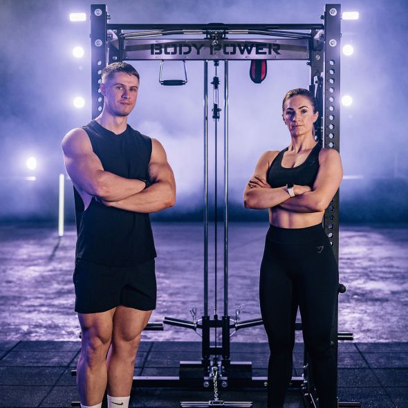 Body Power TITAN Power Rack - Upgraded