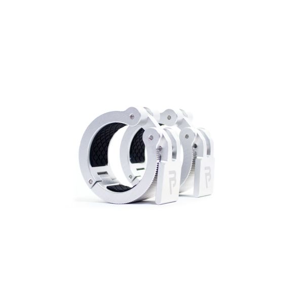 Body Power Aluminium Olympic Collars - Silver (Pair)