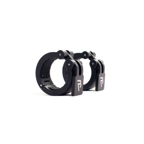 Body Power Aluminium Olympic Collars - Black (Pair)