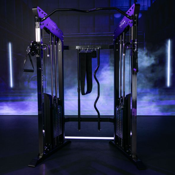 Body Power TITAN Multi-Functional Trainer V2 (with option to upgrade to 120kg weight stacks)