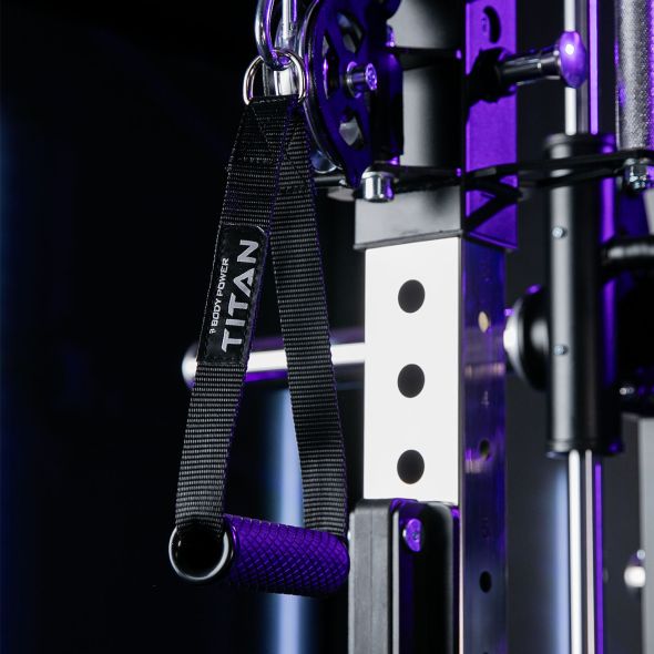 Body Power TITAN Rubber D-Handles