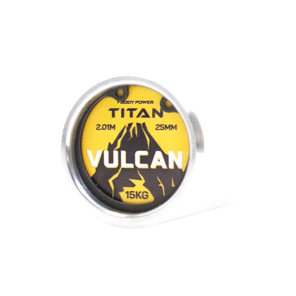 Body Power TITAN Vulcan Hybrid Barbell - 2.01m - 15kg