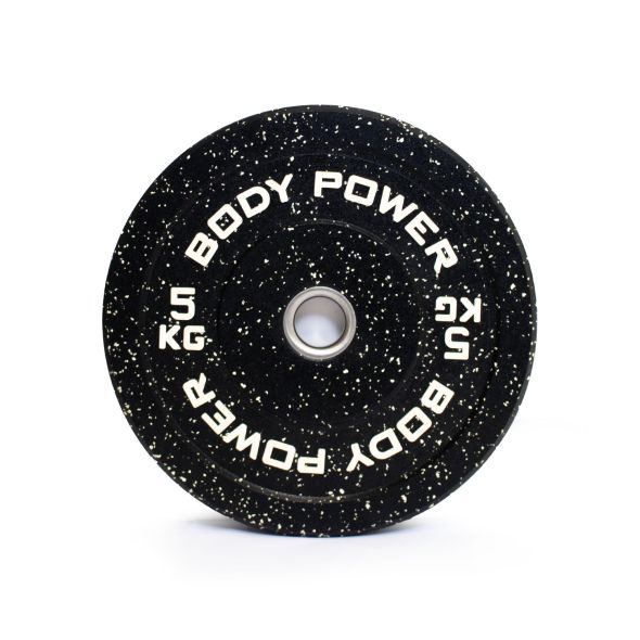 Body Power 90kg Hi-Temp Rubber Crumb Olympic Bumper Set