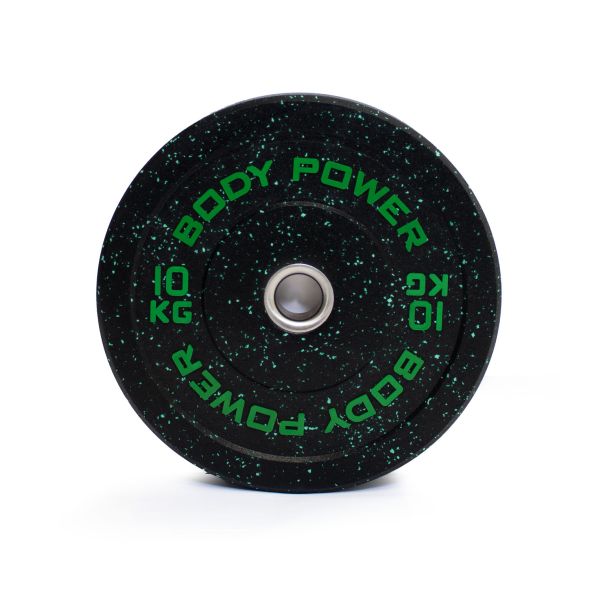 Body Power 90kg Hi-Temp Rubber Crumb Olympic Bumper Set