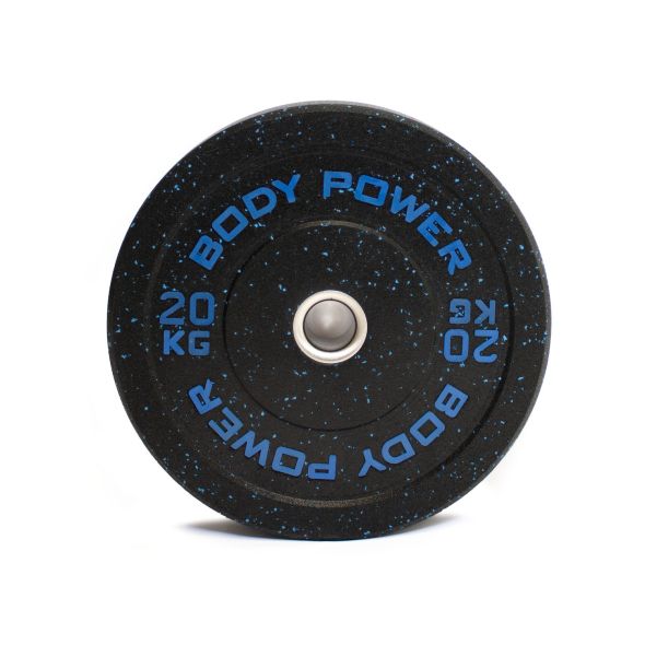 Body Power 90kg Hi-Temp Rubber Crumb Olympic Bumper Set