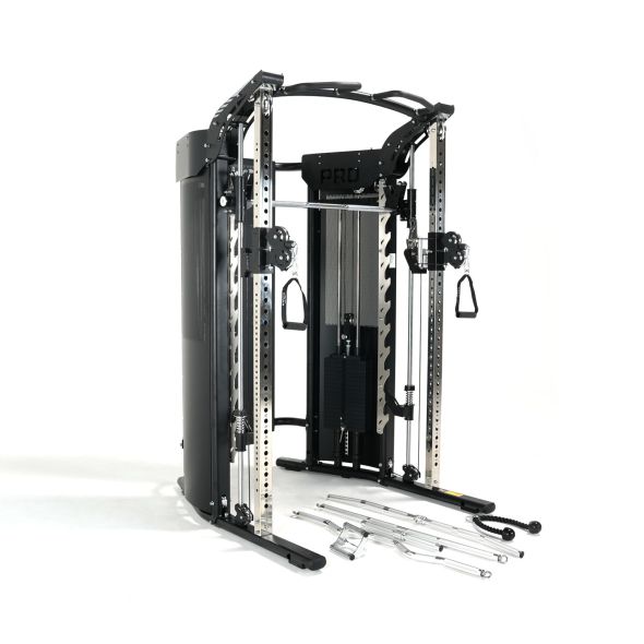 Body Power TITAN MFT Pro V2 - Multi-Functional Trainer with Cable Smith