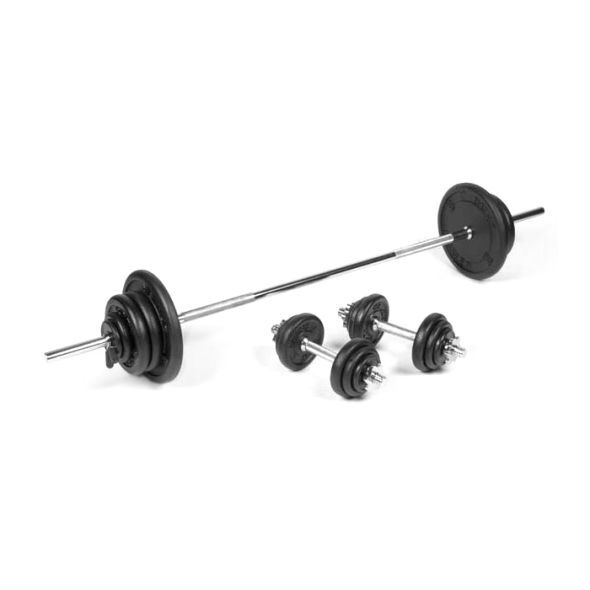 Body Power 70kg 5ft Combi Standard Weight Set
