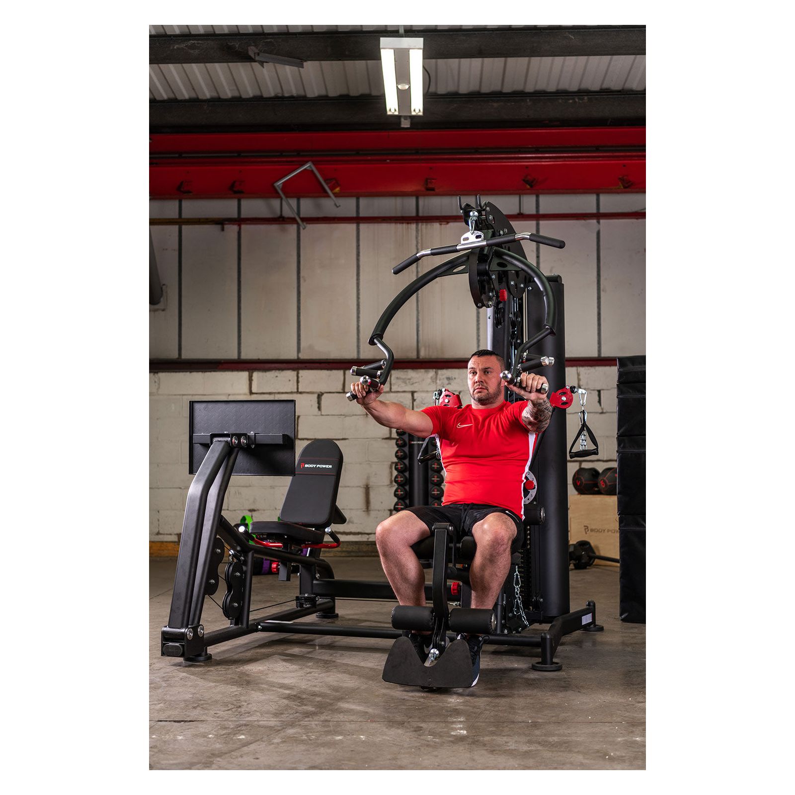 New Power Exercise Equipment RitFit PPC03 Power Cage Rack With