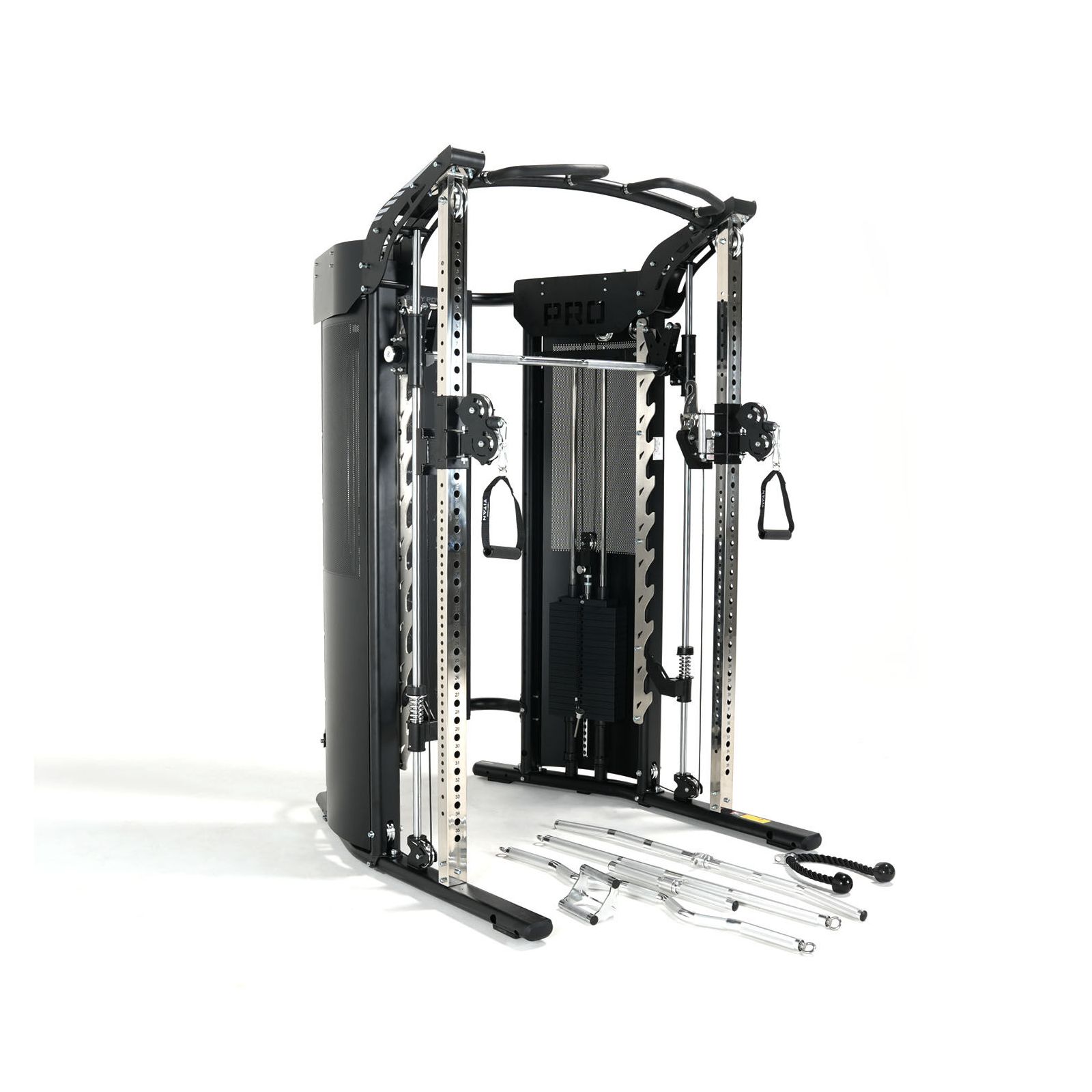 Body Power TITAN MFT Pro V2 Multi-Functional Trainer with Cable